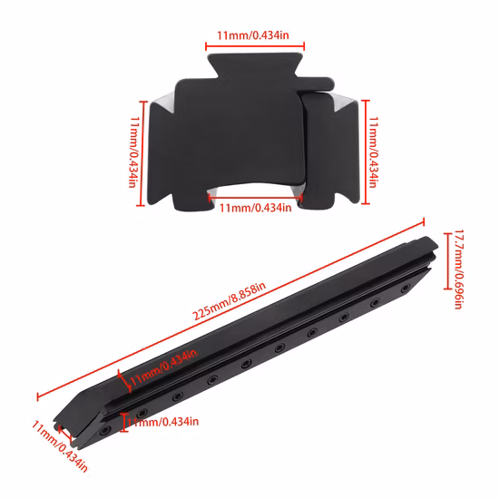 Spina Optics Ak Cover Chasse Mount Base Riflescope Mount Accessoires tactiques