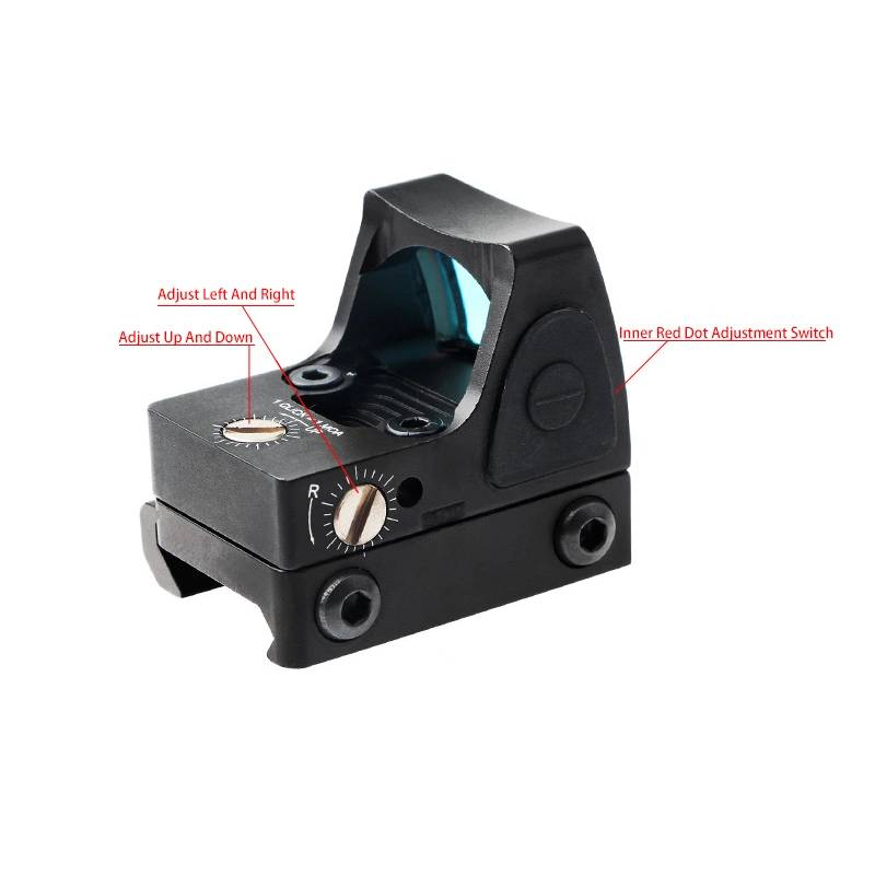 Tactical Mini Reflex Optic Sight 20mm Collimator Red DOT Sight