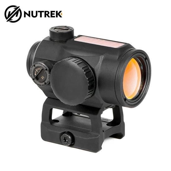 Nutrek Optics Nouveau produit Solar Power Mini Gun Scope Compact Red DOT Sight