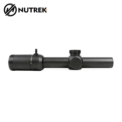 Nutrek Optics 1-10X24 SFP Ffp Fibre Renforcée Étanche Pistolet De Chasse Lunette De Visée Red DOT Scope