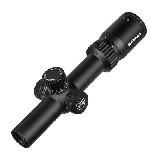 Spina Optics HD 1-6X24 IR Chasse Portée Tactique Compact Riflescope Extérieur Longue Portée Optique Sites Premier Plan Focal Ffp Sight