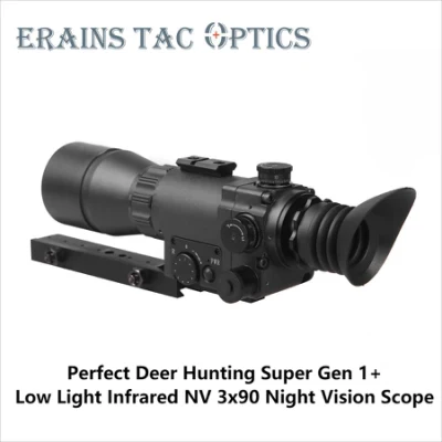Chasse tactique Super Gen 1+ Nv390 Gun Reticle Sight Night Vision Rifle Scope